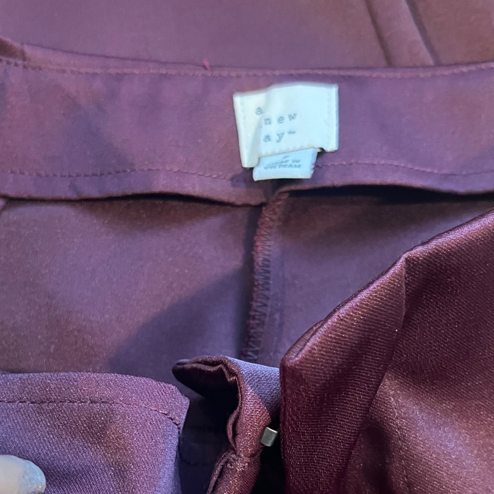 A New Day Deep Red Pants - Picture 11 of 11